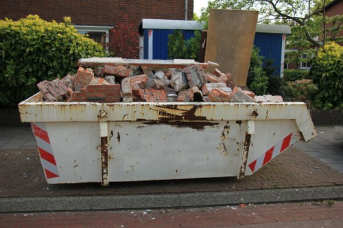 Furniture being recycled in East Ham