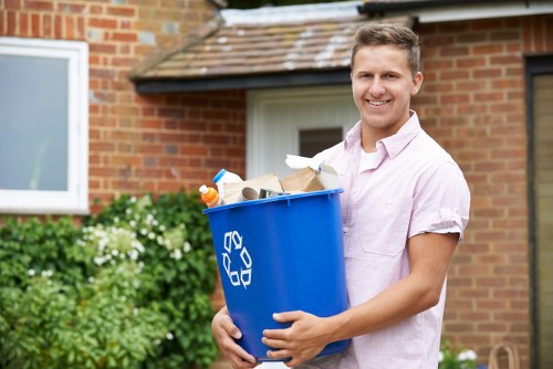 Eco-friendly garage clearance process in East Ham