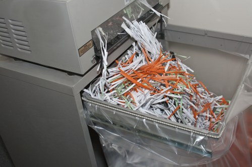 Map view of sustainable rubbish area in East Ham